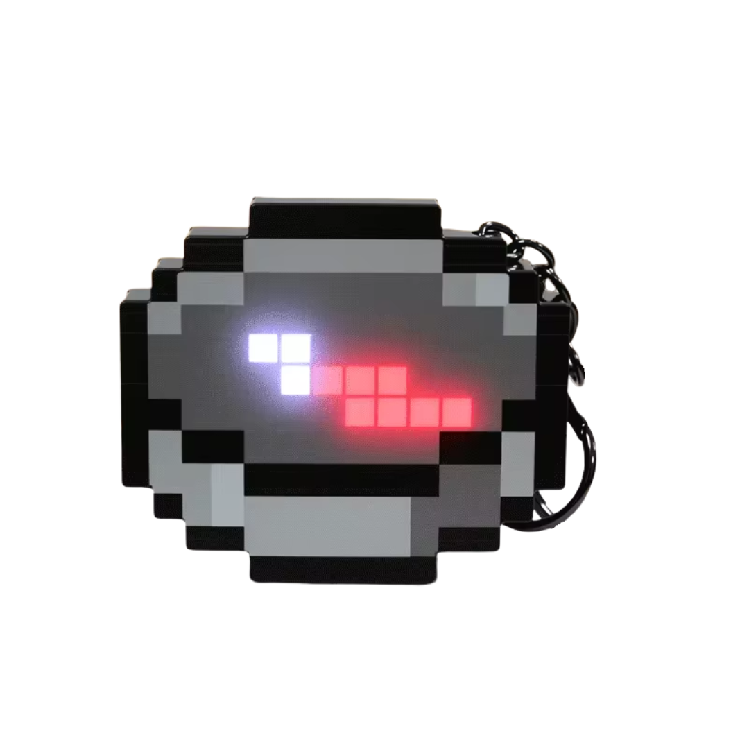 Brújula Pixelada con Llavero